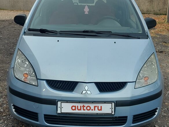 2008 Mitsubishi Colt Plus VI (Z20/Z30), голубой, 500000 рублей