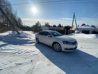 2012 Volkswagen Passat B7, белый, 1320000 рублей, вид 1