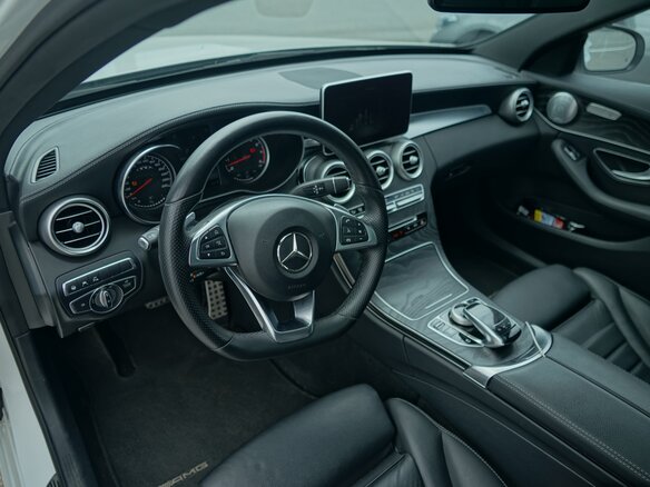 2017 Mercedes-Benz C-Класс AMG 43 AMG IV (W205), белый - вид 6