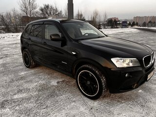 2013 BMW X3 20i xDrive II (F25), чёрный, 1850000 рублей, вид 1