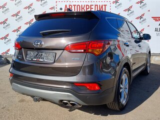 2017 Hyundai Santa Fe III Рестайлинг, коричневый, 2230000 рублей, вид 5