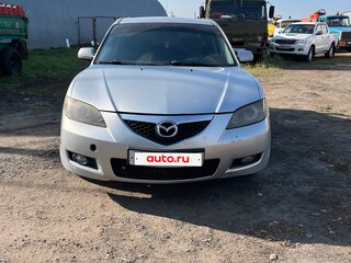2008 Mazda 3 I (BK) Рестайлинг, серебристый, 450000 рублей, вид 1