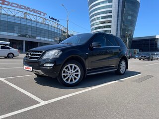 2011 Mercedes-Benz M-Класс 350 II (W164) Рестайлинг, чёрный, 1850000 рублей, вид 1