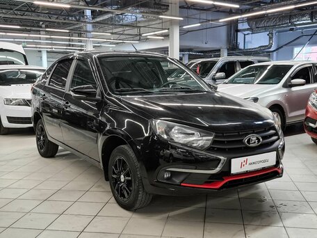2023 Lada (ВАЗ) Granta I Рестайлинг, чёрный, 669000 рублей, вид 2
