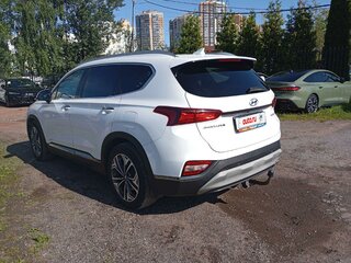 2020 Hyundai Santa Fe IV, белый, 2895200 рублей, вид 4