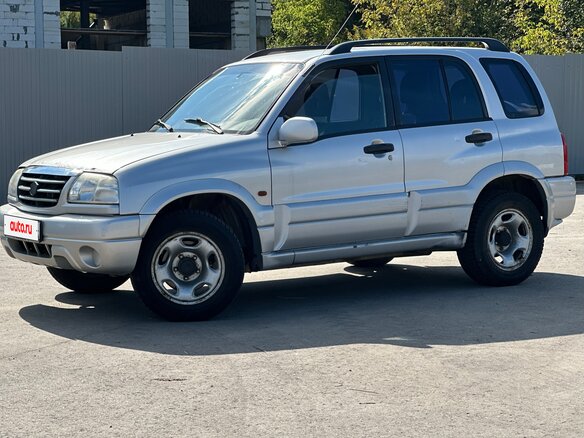 2003 Suzuki Grand Vitara I Рестайлинг, серебристый - вид 3
