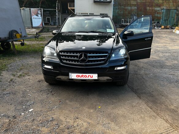 2006 Mercedes-Benz M-Класс 350 II (W164), чёрный, 1600000 рублей