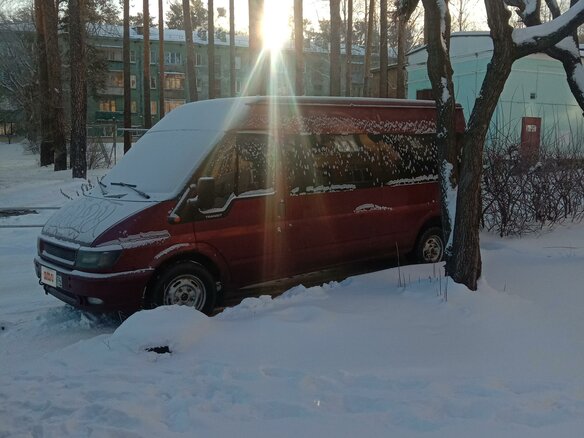 2003 Ford Transit, красный, 390000 рублей
