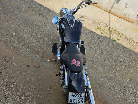 1998 Kawasaki VN1500 Vulcan, чёрный, 650000 рублей, вид 2