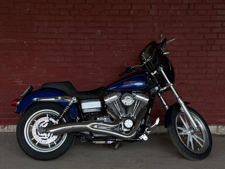 2006 Harley-Davidson Dyna Super Glide, синий, 780000 рублей, вид 1