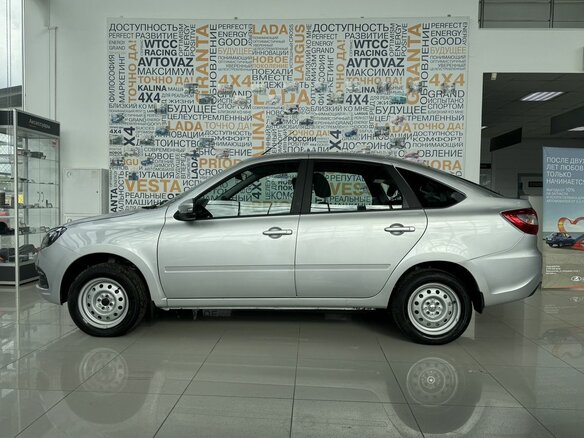 2025 Lada (ВАЗ) Granta I Рестайлинг, серый, 1100000 рублей - вид 5