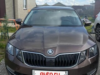 2018 Skoda Octavia III (A7) Рестайлинг, коричневый, 1650000 рублей, вид 3