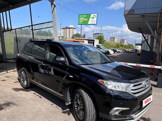 2011 Toyota Highlander II (XU40) Рестайлинг, чёрный, 1400000 рублей, вид 4