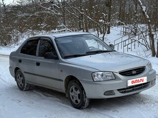 2009 Hyundai Accent ТагАЗ II, серебристый, 440000 рублей, вид 4