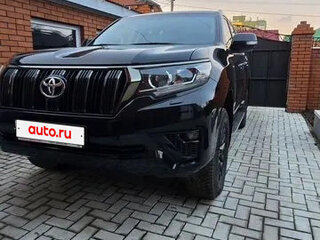 2021 Toyota Land Cruiser Prado 150 Series Рестайлинг 3, чёрный, 6800000 рублей, вид 2