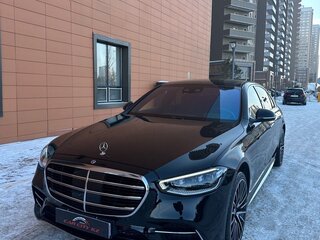 2020 Mercedes-Benz S-Класс 500 4MATIC VII (W223), чёрный, 12500000 рублей, вид 1