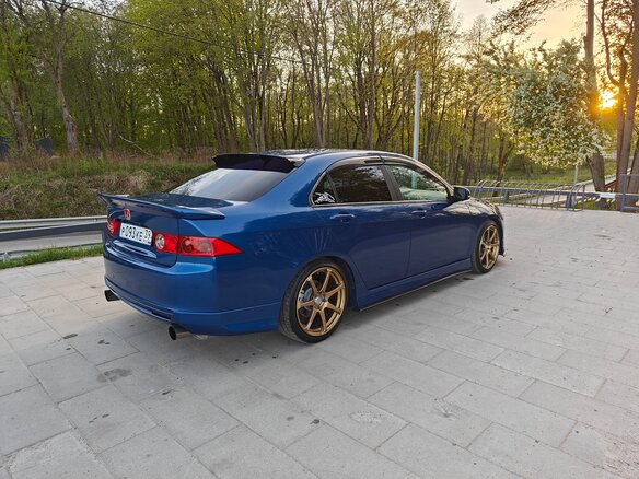 2003 Honda Accord US Market VII, синий, 950000 рублей - вид 4