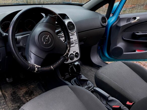 2011 Opel Corsa D Рестайлинг II, голубой, 420000 рублей - вид 12