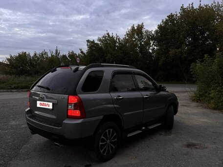 2008 Kia Sportage II Рестайлинг, серый, 1000000 рублей, вид 5