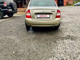 2007 Lada (ВАЗ) Kalina I, жёлтый, 147000 рублей, вид 4