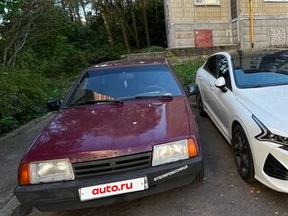 1999 Lada (ВАЗ) 2109, красный, 150000 рублей, вид 4