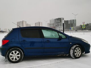 2005 Peugeot 307 I Рестайлинг, синий, 425000 рублей, вид 4