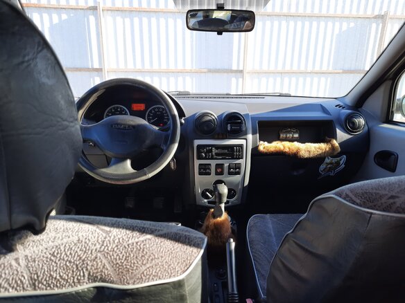 2006 Dacia Logan I, серый, 320000 рублей - вид 8