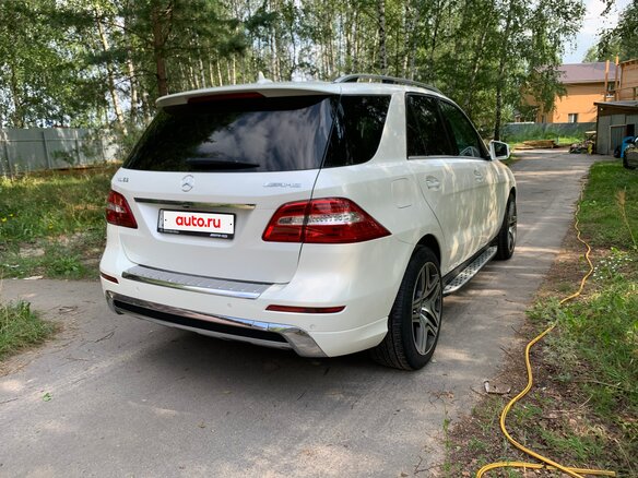 2012 Mercedes-Benz M-Класс 350 III (W166), белый, 2670000 рублей - вид 4