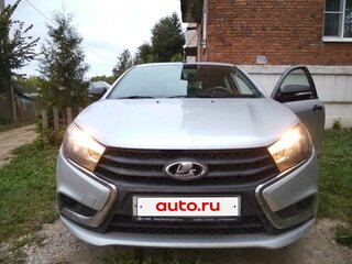2020 Lada (ВАЗ) Vesta I, серебристый, 900000 рублей, вид 2