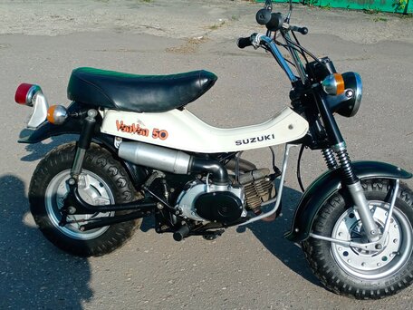 1974 Suzuki RV 50, белый, 150000 рублей, вид 4