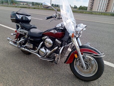 2002 Kawasaki VN1500 Vulcan, чёрный, 555000 рублей, вид 3