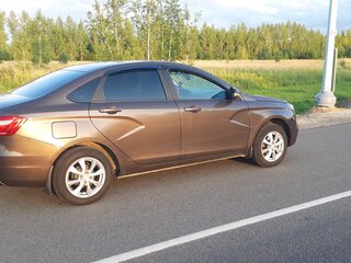 2020 Lada (ВАЗ) Vesta I, коричневый, 1150000 рублей, вид 2