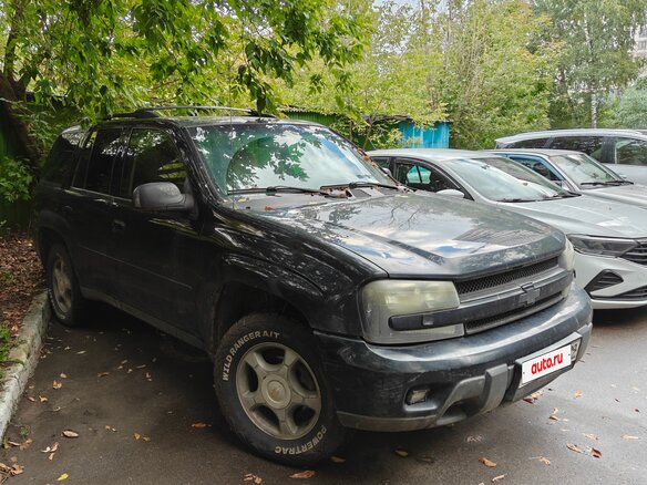 2006 Chevrolet TrailBlazer I Рестайлинг, чёрный - вид 2