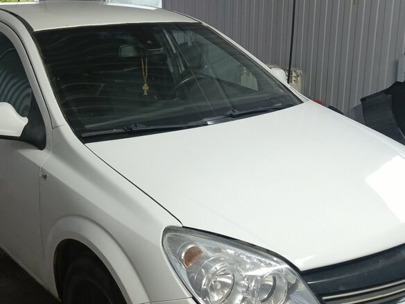 2011 Opel Astra H Рестайлинг, белый, 450000 рублей - вид 8