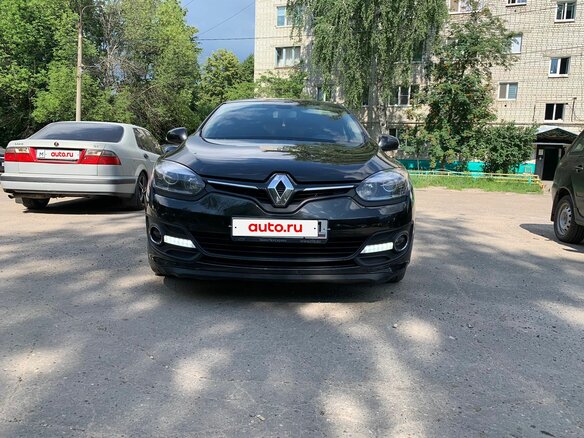 2014 Renault Megane III Рестайлинг 2, чёрный, 899000 рублей - вид 1
