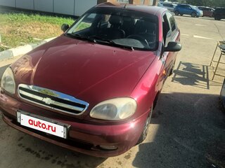 2007 ЗАЗ Sens, красный, 130000 рублей, вид 1