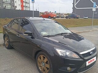 2008 Ford Focus II Рестайлинг, чёрный, 615000 рублей, вид 2