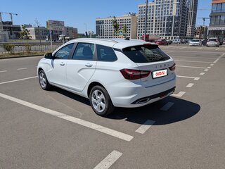 2024 Lada (ВАЗ) Vesta SW I Рестайлинг (NG), белый, 1580000 рублей, вид 3