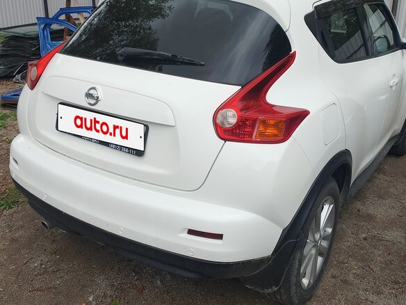 2012 Nissan Juke I, белый, 930000 рублей - вид 1
