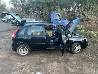 2012 Lada (ВАЗ) Kalina I, чёрный, 275000 рублей, вид 4