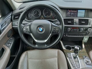 2013 BMW X3 28i xDrive II (F25), чёрный, 1470000 рублей, вид 1