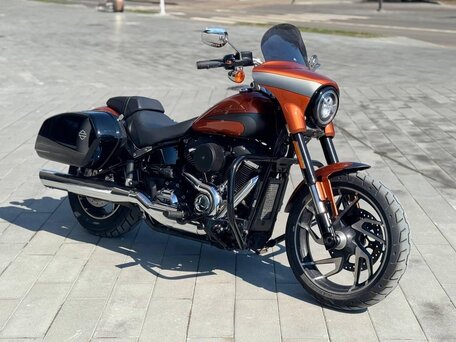 2018 Harley-Davidson Sport Glide, оранжевый, 1500000 рублей, вид 1
