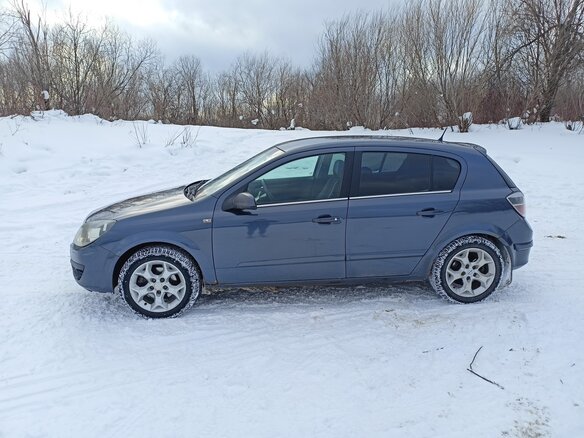 2005 Opel Astra H, синий, 470000 рублей - вид 6