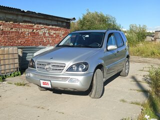 2003 Mercedes-Benz M-Класс 350 I (W163) Рестайлинг, серебристый, 830000 рублей, вид 2