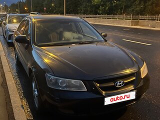 2007 Hyundai Sonata V (NF), чёрный, 950000 рублей, вид 3