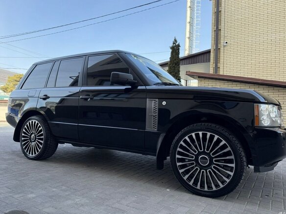 2008 Land Rover Range Rover Supercharged III Рестайлинг, чёрный, 1550000 рублей - вид 12