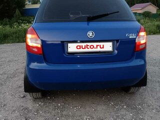 2009 Skoda Fabia II, синий, 400000 рублей, вид 4