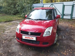2007 Suzuki Swift III, красный, 490000 рублей, вид 1