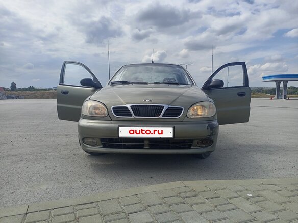 2003 Daewoo Sens I, бежевый, 185000 рублей - вид 1