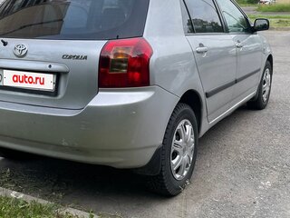 2003 Toyota Corolla IX (E120, E130), серебристый, 305000 рублей, вид 3
